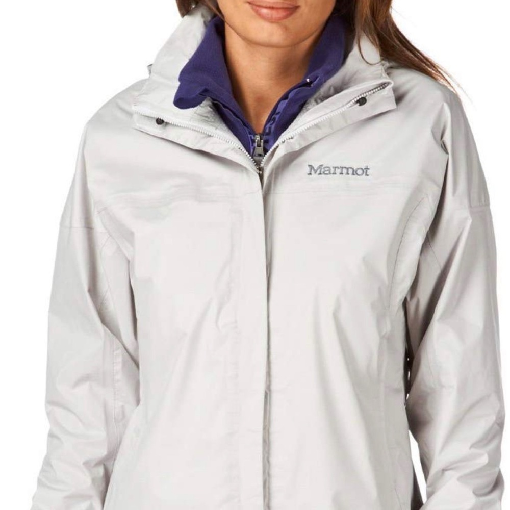 Marmot preCip rain jacket L, platinum